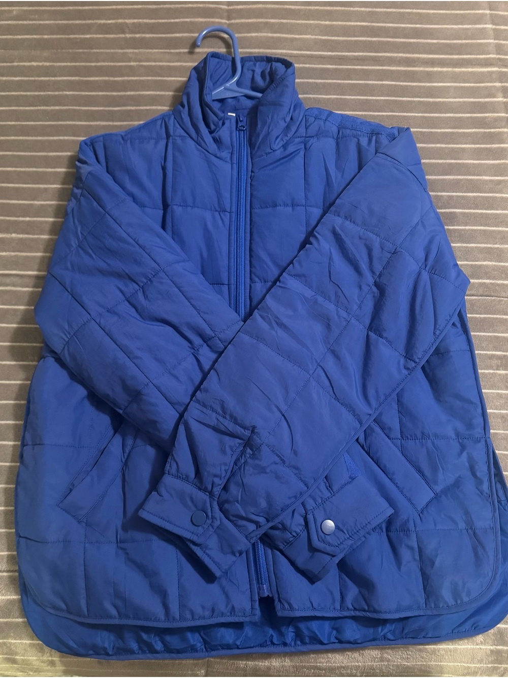 Boutique navy quilted jacket